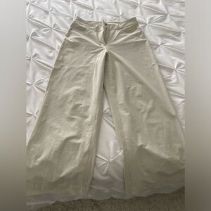 Wide Leg Pants in Light Beige - Unbranded